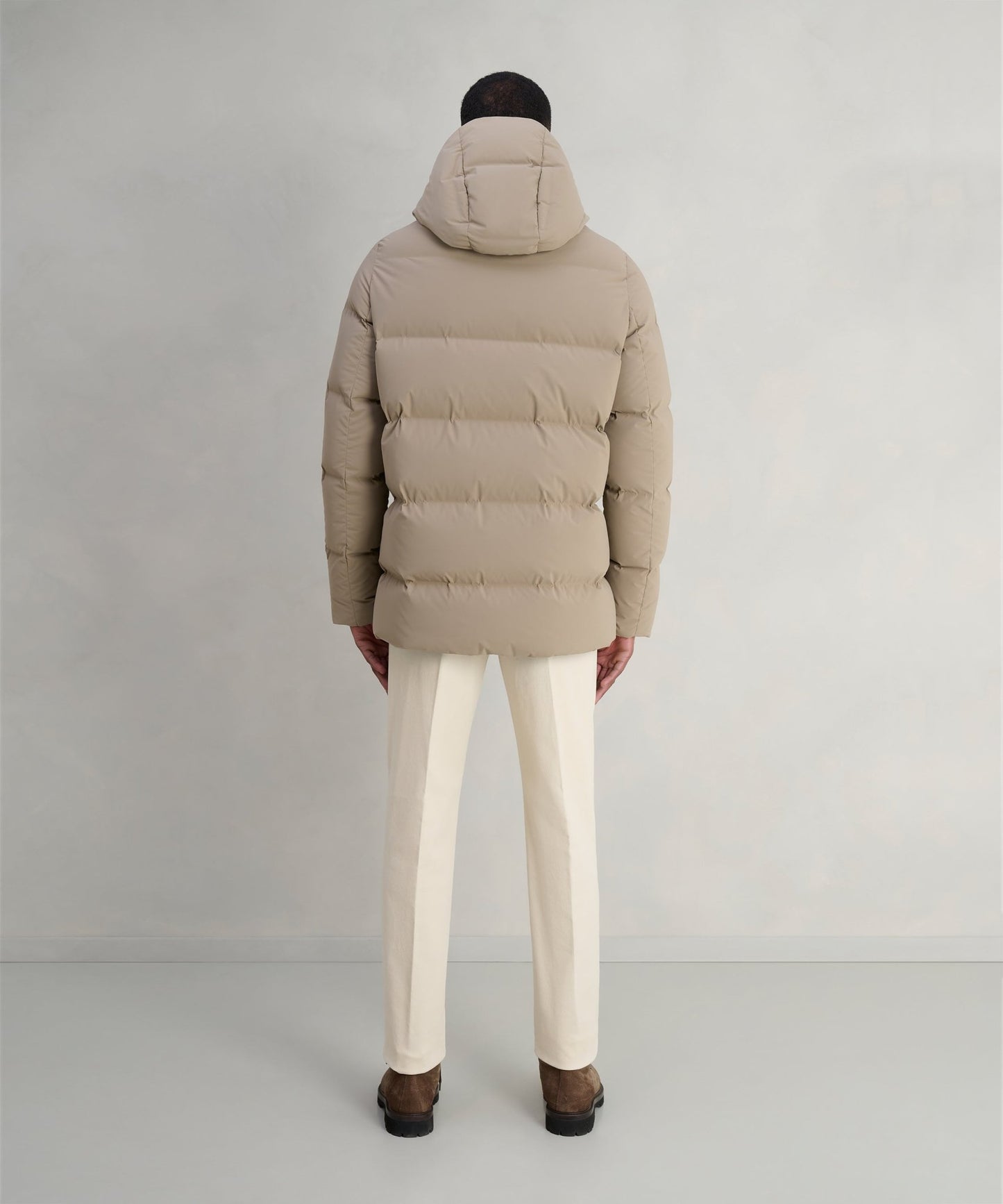 RRD Winter Tubic 14 Mdm tech parka beige - The Society Shop