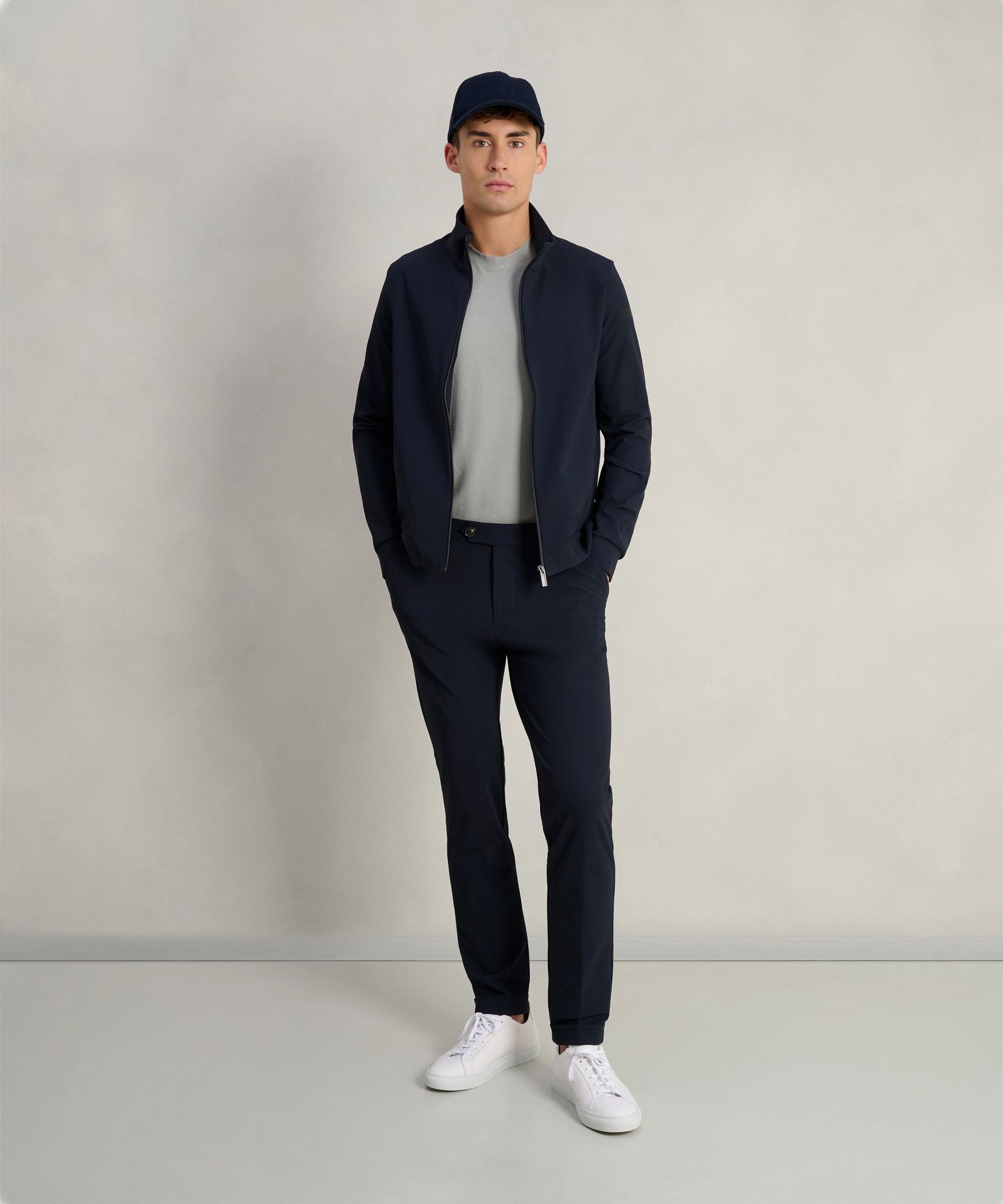 RRD Winter Zip Fleece Jacket SURFLEX® donkerblauw - THE SOCIETY SHOP