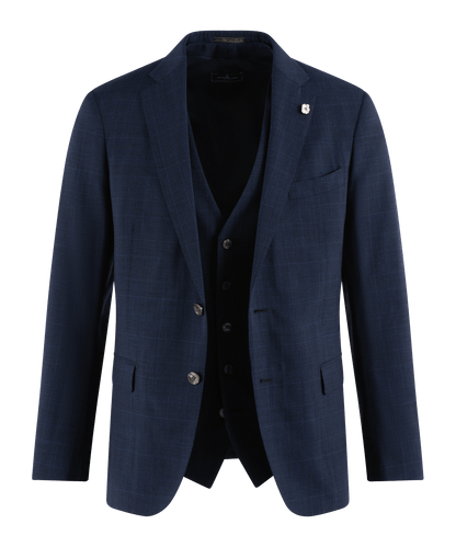 SUIT 3-P S130 WO 44 / Donkerblauw