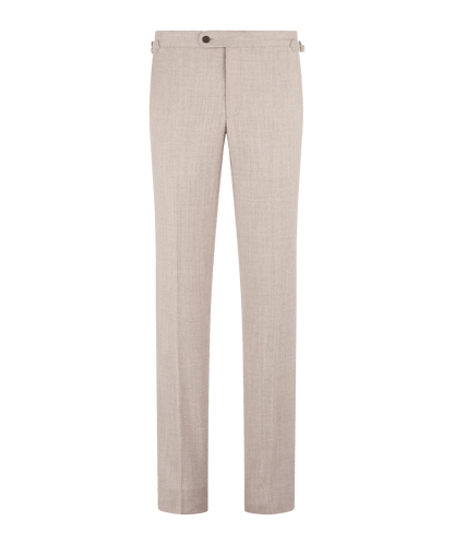 Pantalon wol beige