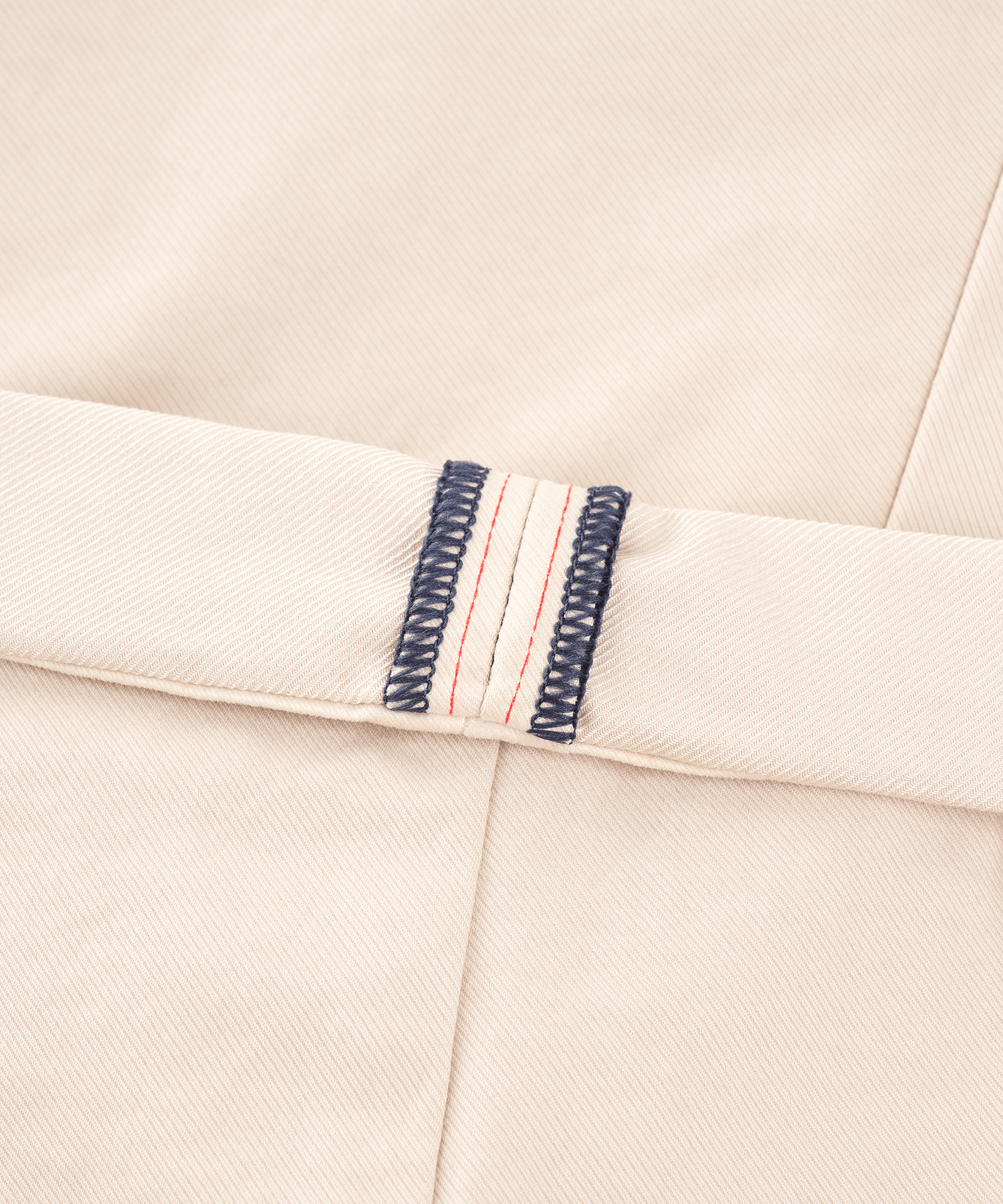 Chino creme katoen