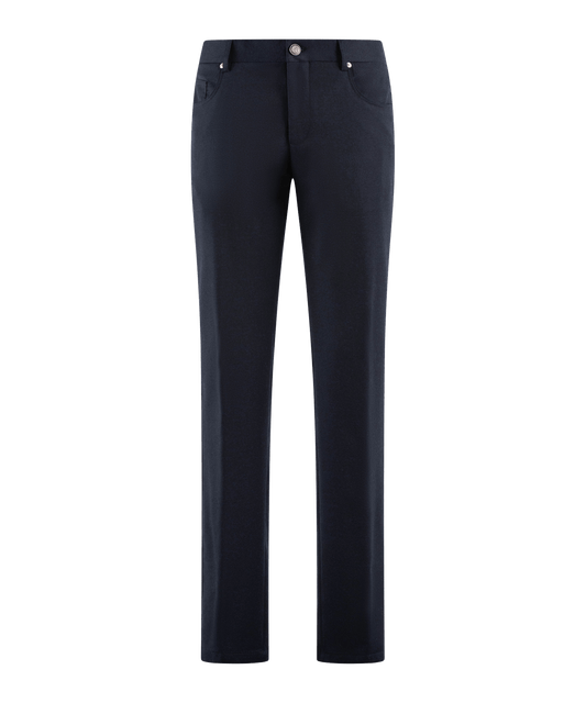TROUSERS SF FLANNEL 46 / Donkerblauw