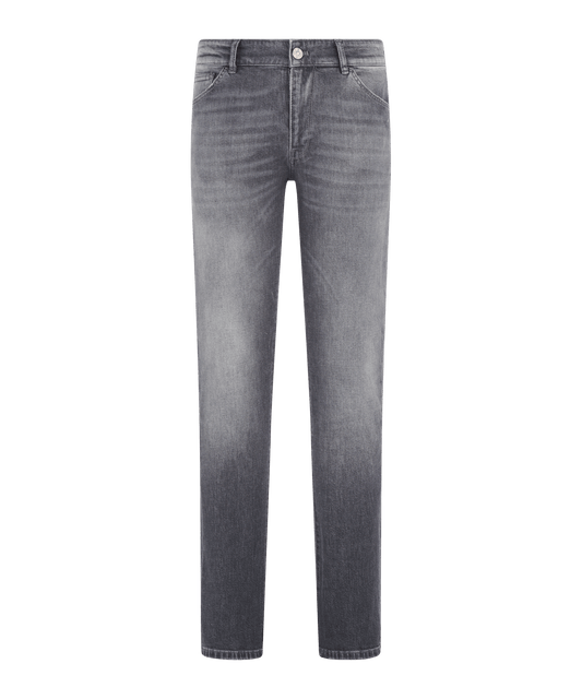 Jeans katoen stretch grijs