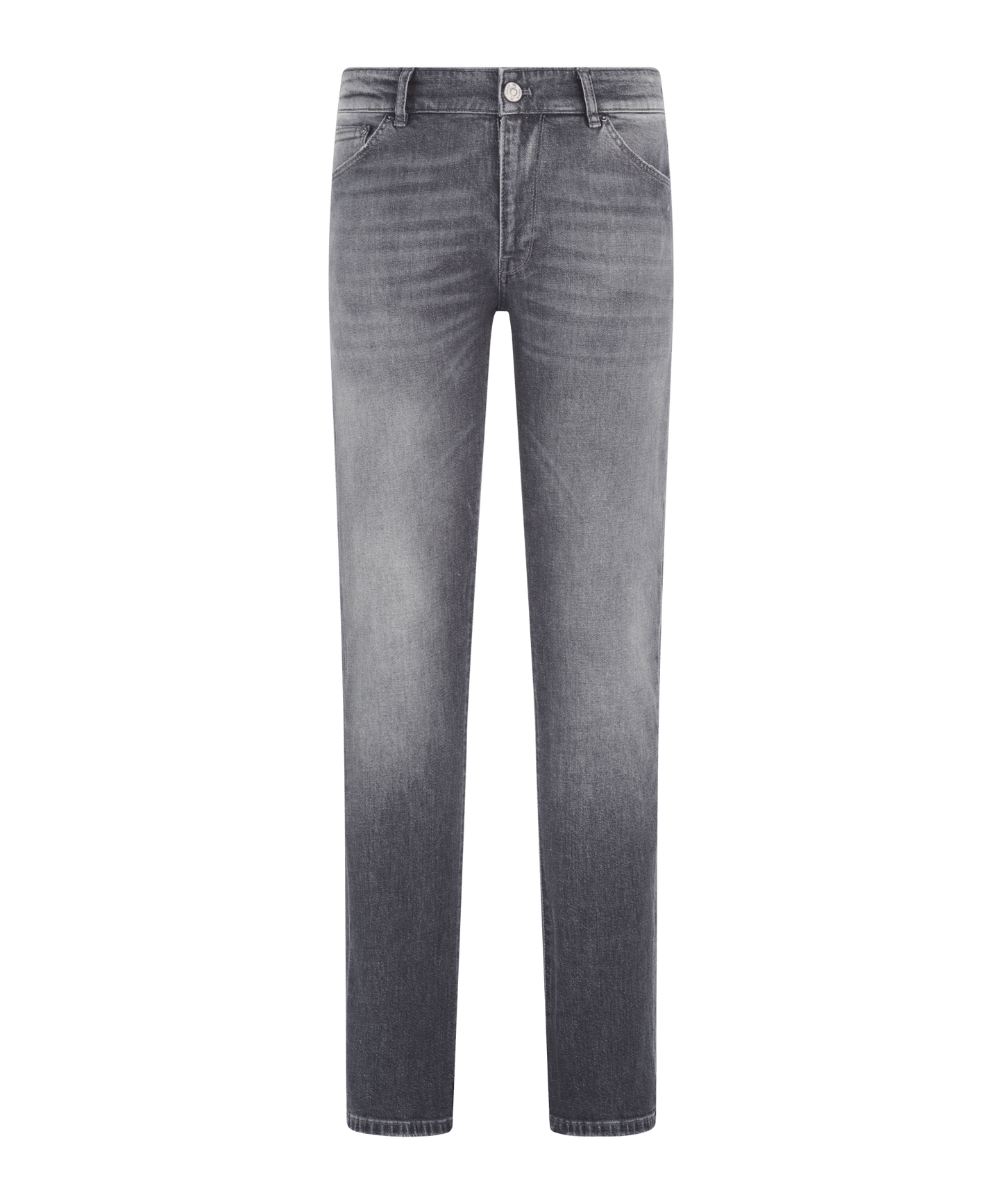 Jeans katoen stretch grijs