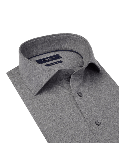 SHIRT CUTAWAY SC SF GREY 37 / Grijs