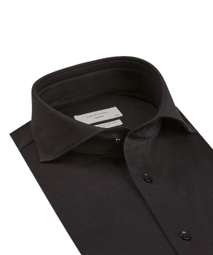 SHIRT X CUTAWAY SF SC BLACK 37 / Zwart