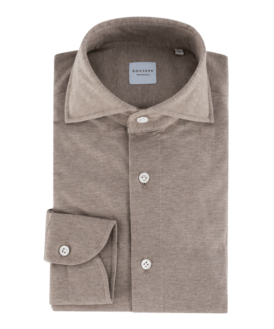 SHIRT WS SF CO 37 / Beige / taupe