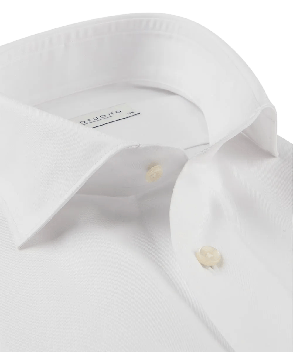 SHIRT CUTAWAY SF SC WHITE 37 / Wit