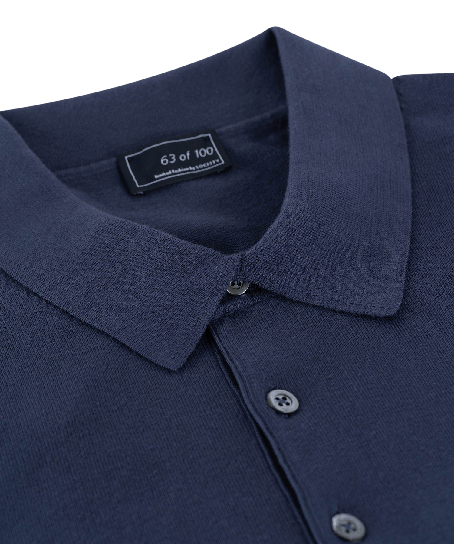 POLO SS CO L / Donkerblauw