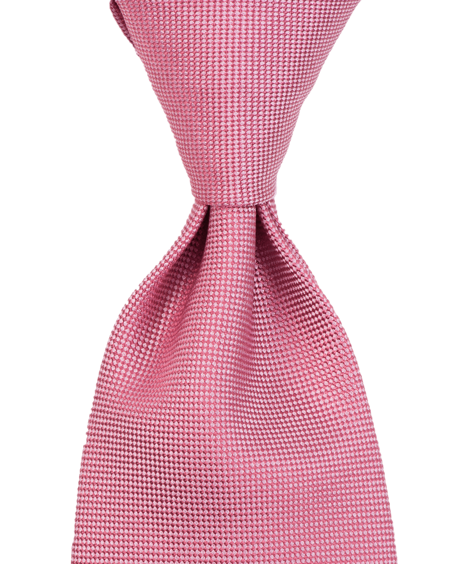 TIE SILK WOVEN PINK MTL