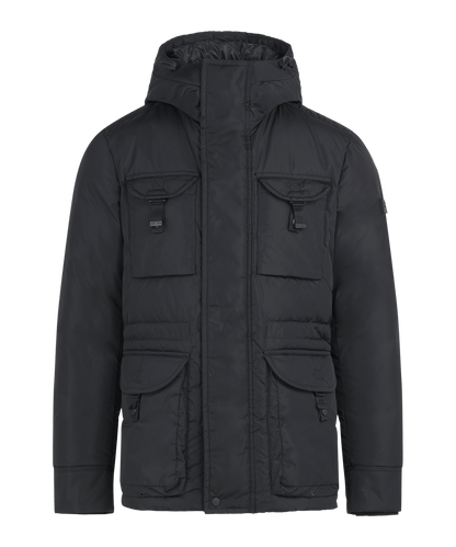 Parka Aiptek zwart techstof