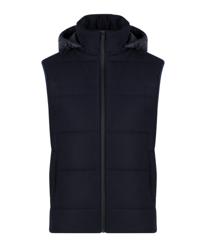 Bodywarmer navy flanel