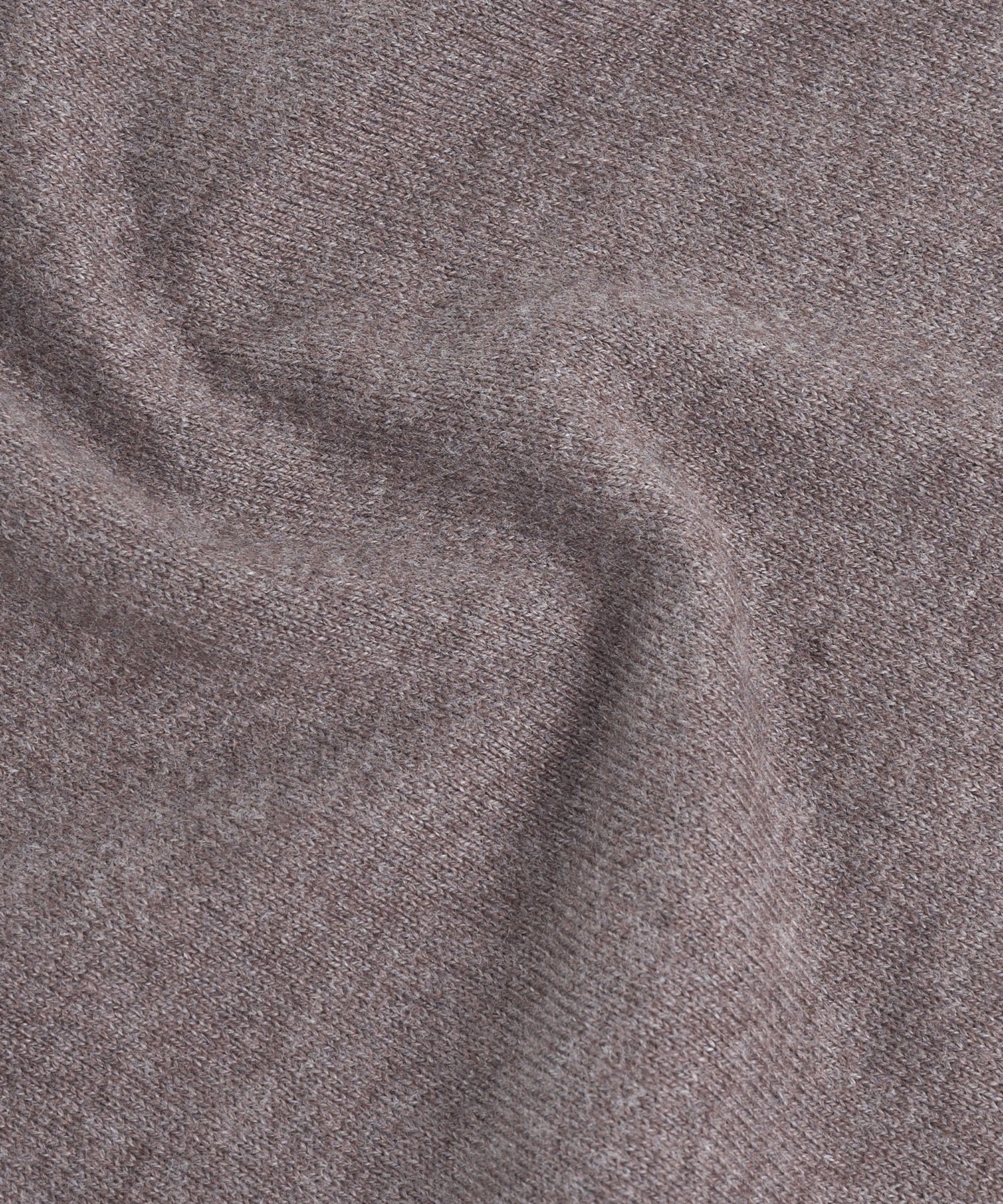 Trui v-neck katoen/kasjmier iced coffee