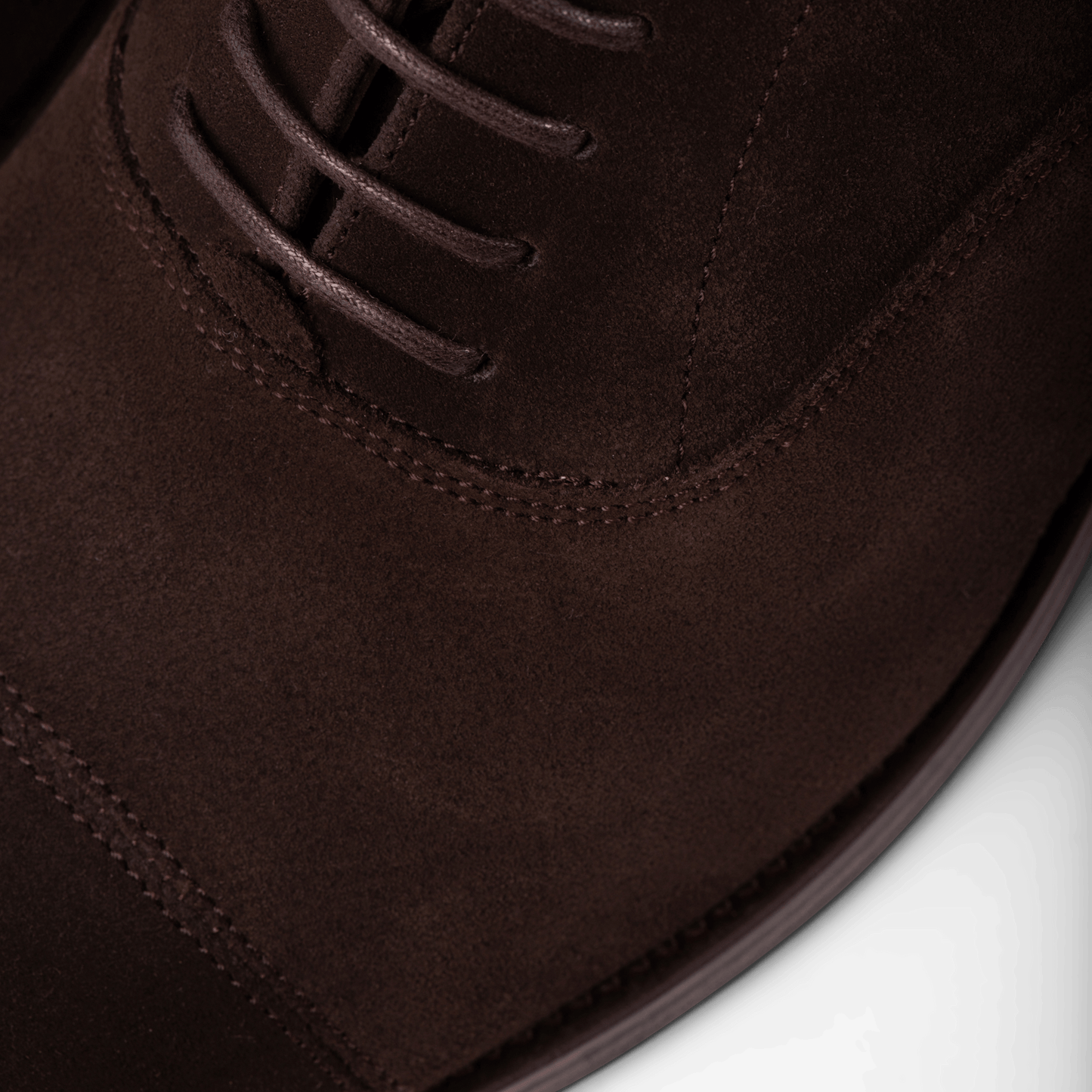 LACE UPS SUEDE 10 / Donkerbruin