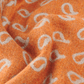 Sjaal wol en zijde oranje