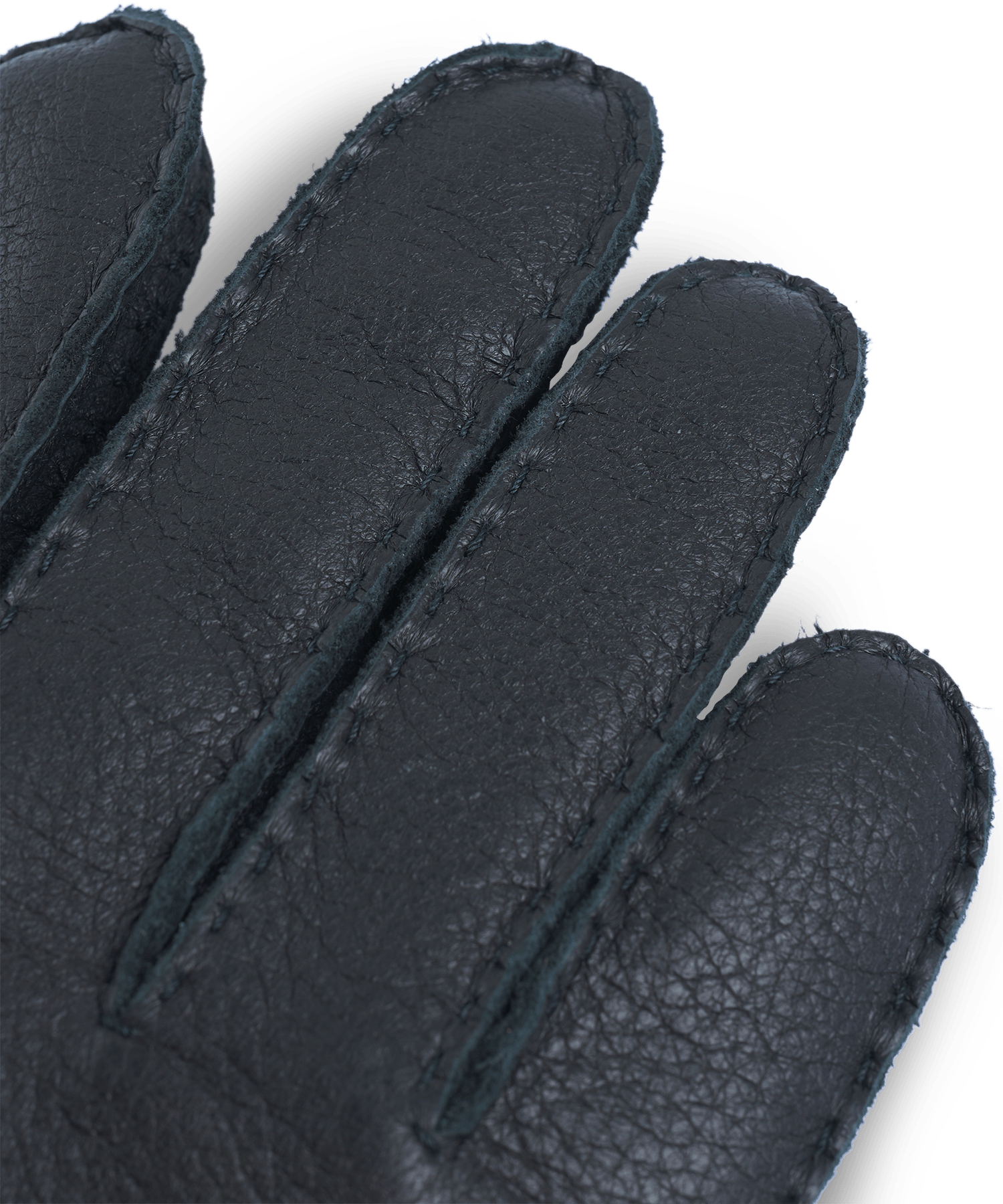 Handschoenen zwart leer