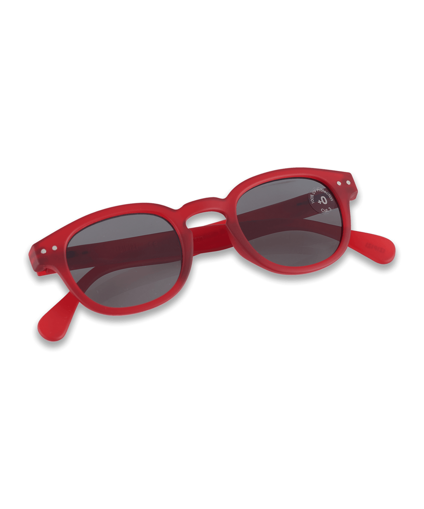 Zonnebril rood metaal