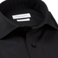 Overhemd zwart katoen