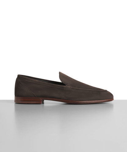 Fabiano Ricci loafer suède bruin - The Society Shop