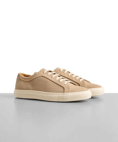 SOCI3TY Sneaker suède lichtbruin - The Society Shop