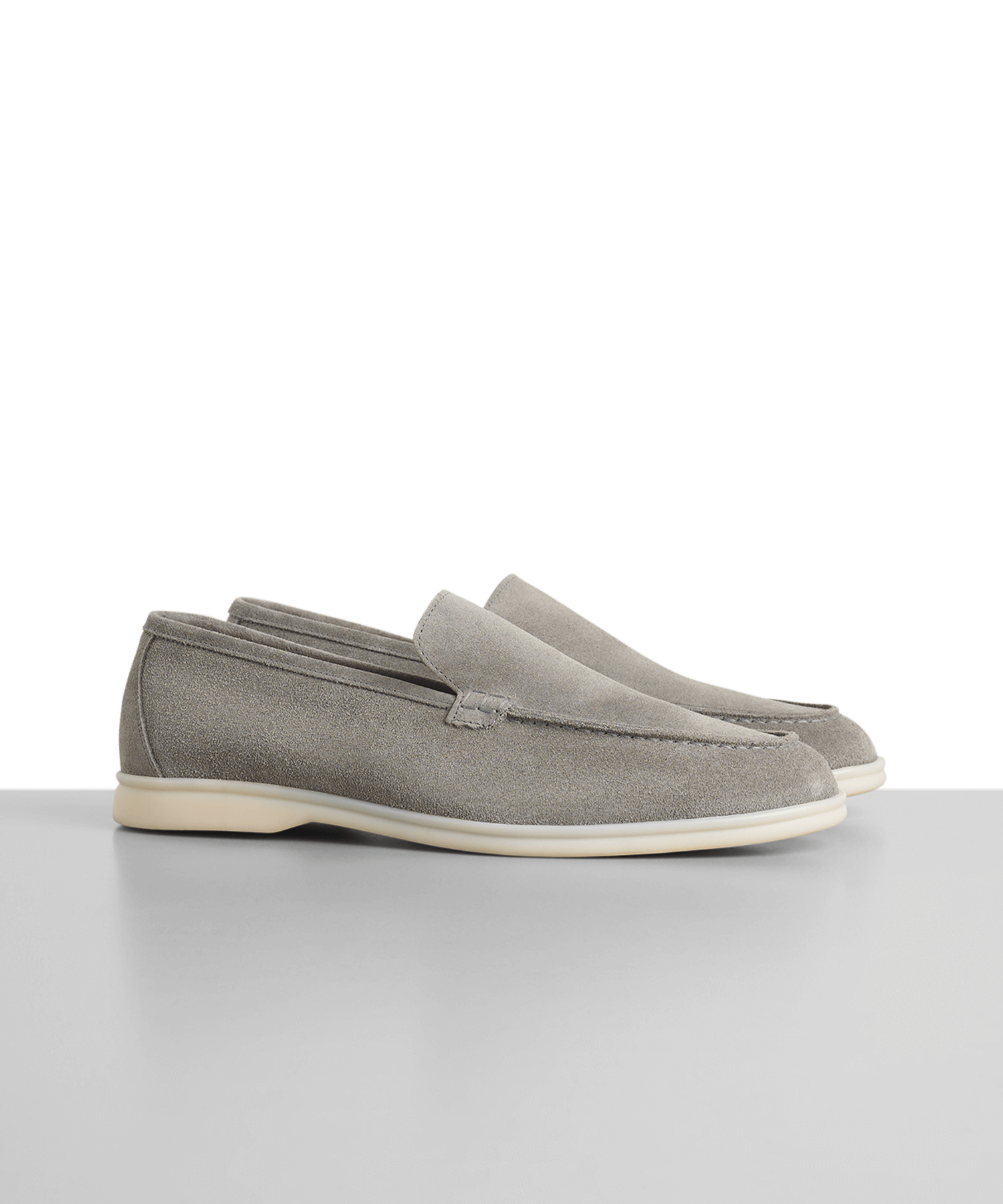SOCI3TY Summer loafer suede grijs - The Society Shop