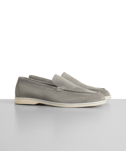 SOCI3TY Summer loafer suede grijs - The Society Shop