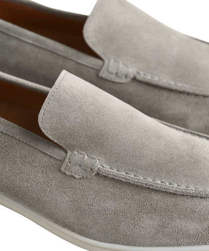 SOCI3TY Summer loafer suede grijs - The Society Shop