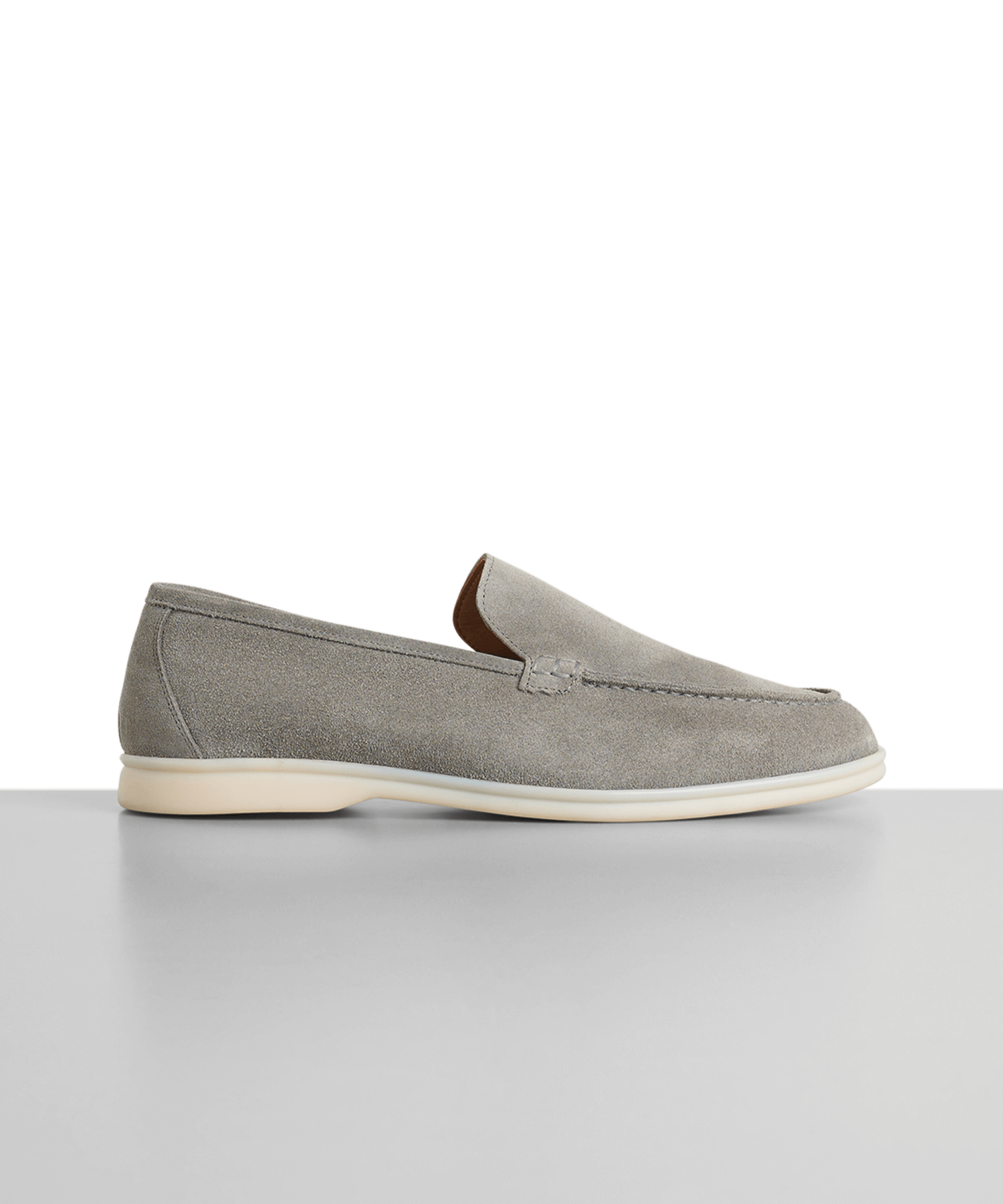 SOCI3TY Summer loafer suede grijs - The Society Shop