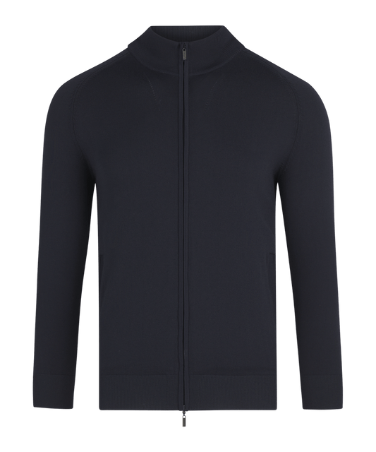 SOCI3TY Vest techfabric donkerblauw - The Society Shop